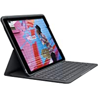 Logitech Slim Folio Funda con teclado inalámbrico integrado para iPad 7a generación- Model: A2197- A2200- A2198- A2270…